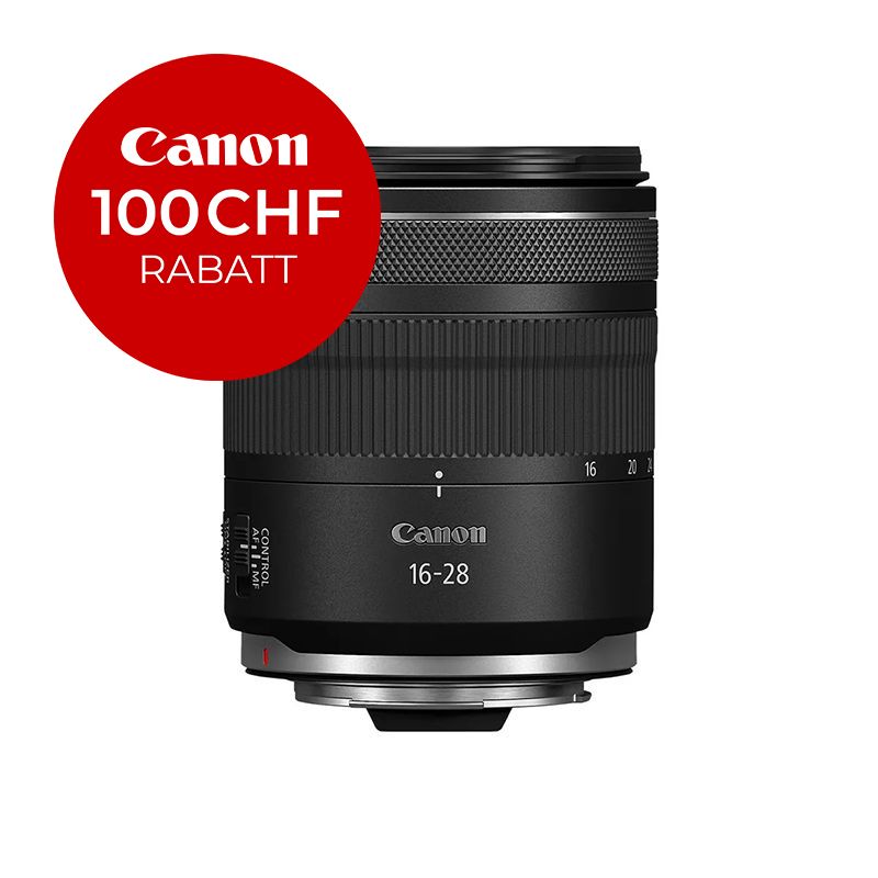 Canon RF 16-28mm 2.8 IS STM - inkl. CHF 100 Sofortrabatt Canon RF 16-28mm 2.8 IS STM - inkl. CHF 100 Sofortrabatt