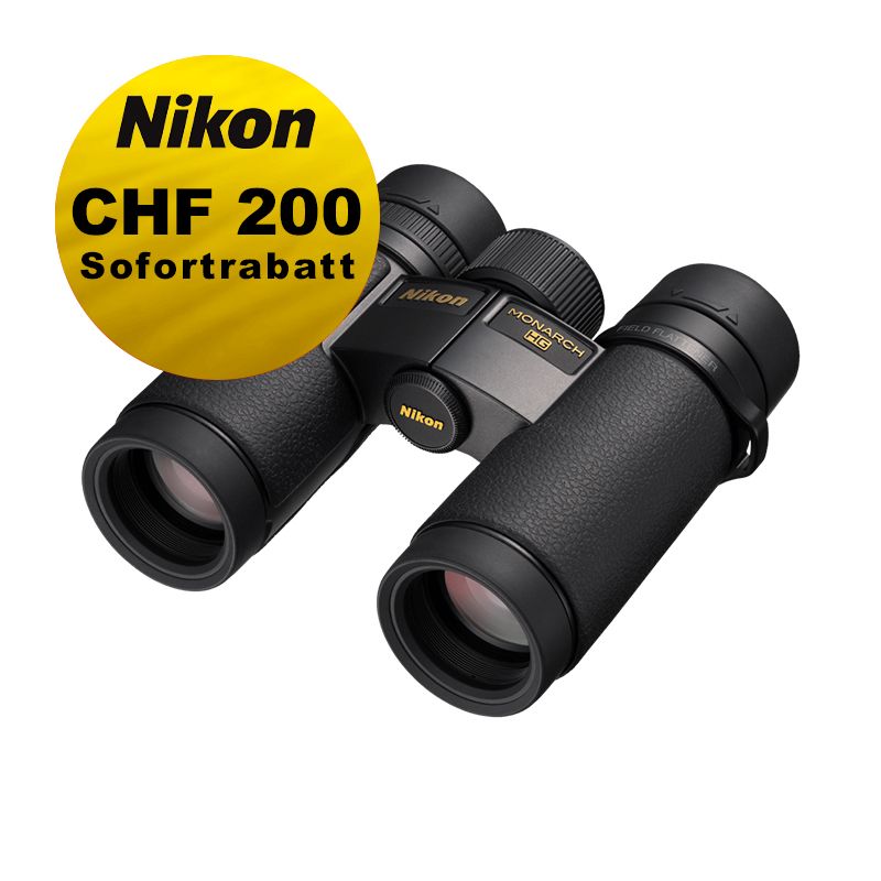 Nikon Monarch HG 10x30 - inkl. CHF 200 Sofortrabatt Nikon Monarch HG 10x30 - inkl. CHF 200 Sofortrabatt