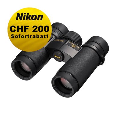 Nikon Monarch HG 10x30 - inkl. CHF 200 Sofortrabatt Nikon Monarch HG 10x30 - inkl. CHF 200 Sofortrabatt