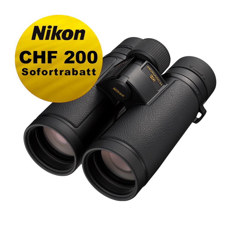 Nikon Monarch HG 10x42 - inkl. CHF 200 Sofortrabatt Nikon Monarch HG 10x42 - inkl. CHF 200 Sofortrabatt