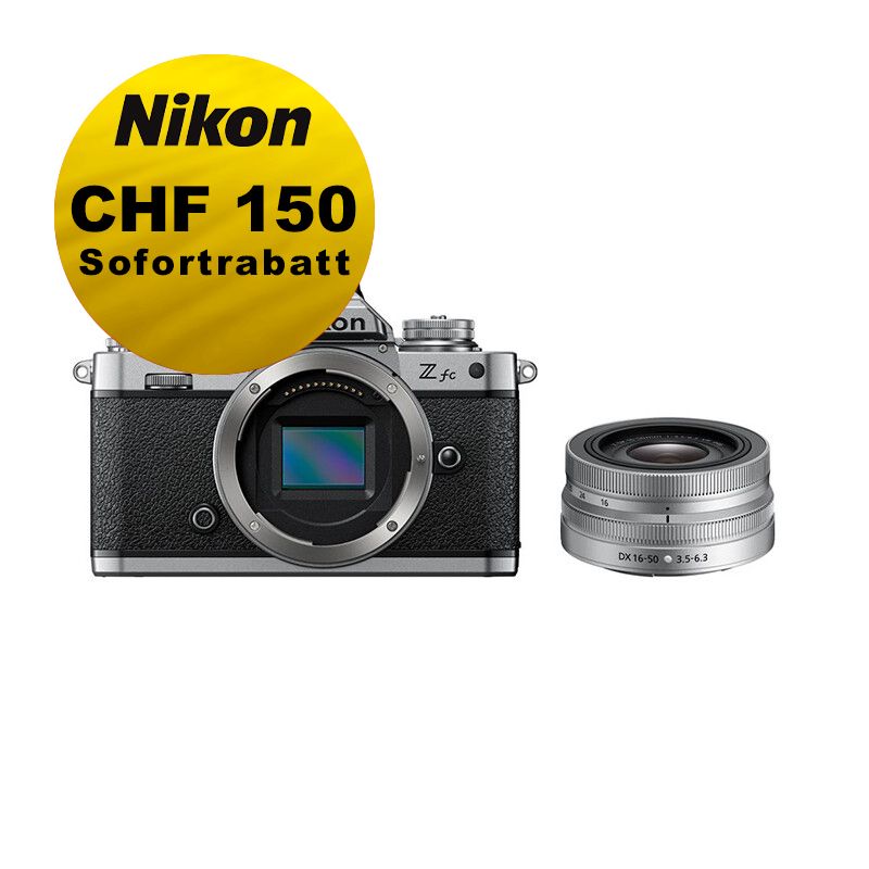 Nikon Z fc Kit mit 16-50mm 3.5-6.3 VR - ''Swiss Garantie'' - inkl. CHF 150 Sofortrabatt