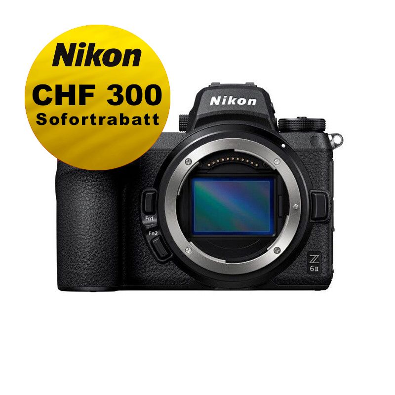 Nikon Z6 II Gehäuse - ''Swiss Garantie'' - inkl. CHF 300 Sofortrabatt