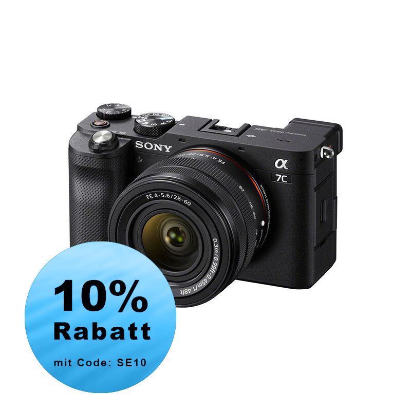 Sony A7C Kit mit 28-60mm (black) - ''4 Jahre Garantie''