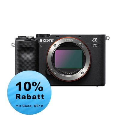 Sony A7C Gehäuse (black) - ''4 Jahre Garantie''