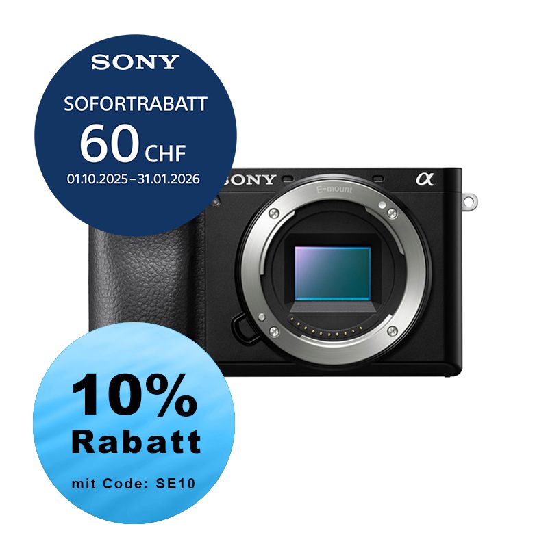 Sony A6100 A Gehäuse - inkl. CHF 60 Sofortrabatt