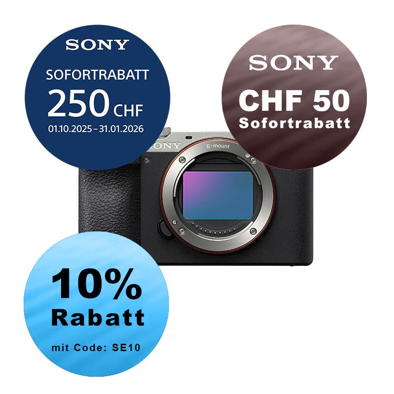 Sony A7CR Gehäuse (silver) inkl. GP-X2 Griff  - ''4 Jahre Garantie'' - inkl. CHF 250 Sofortrabatt + zzgl. CHF 50 Sofortrabatt