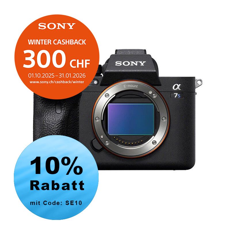 Sony A7S Mark III Gehäuse - ''4 Jahre Garantie'' - inkl. CHF 300.- Cashback Sony A7S Mark III Gehäuse - ''4 Jahre Garantie'' - inkl. CHF 300.- Cashback