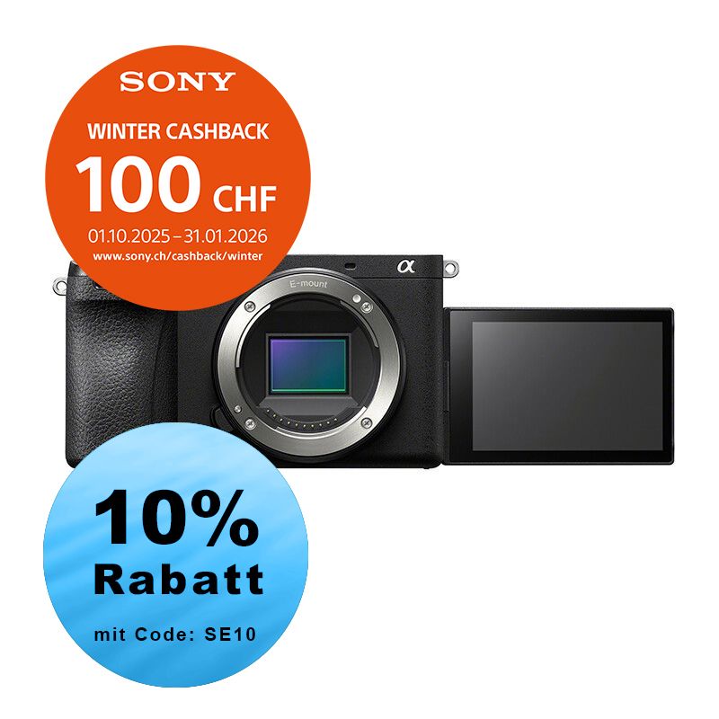 Sony A6700 Gehäuse - ''4 Jahre Garantie'' - inkl. CHF 100.- Cashback