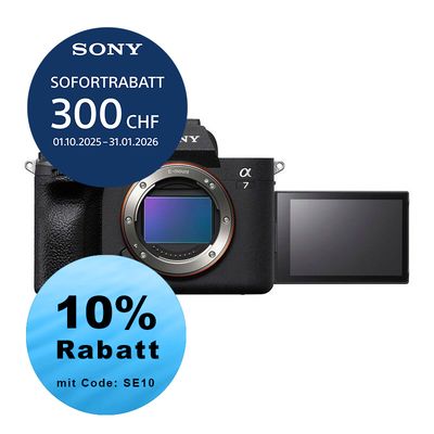 Sony A7 Mark IV Gehäuse - ''4 Jahre Garantie'' - inkl. CHF 300 Sofortrabatt