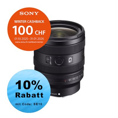 Sony FE 24-50mm 2.8 G - ''4 Jahre Garantie'' - inkl. CHF 100.- Cashback Sony FE 24-50mm 2.8 G - ''4 Jahre Garantie'' - inkl. CHF 100.- Cashback