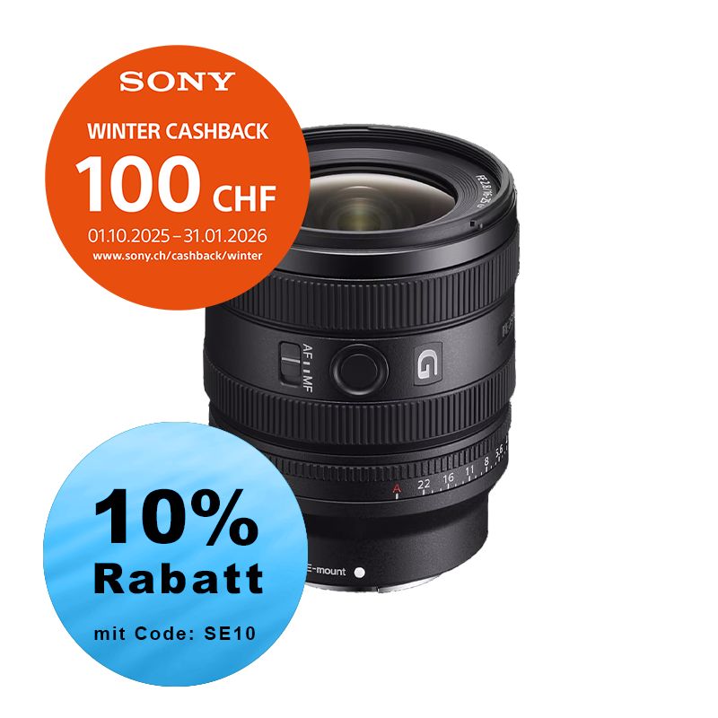 Sony FE 16-25mm 2.8 G - "4 Jahre Garantie" - inkl. CHF 100.- Cashback