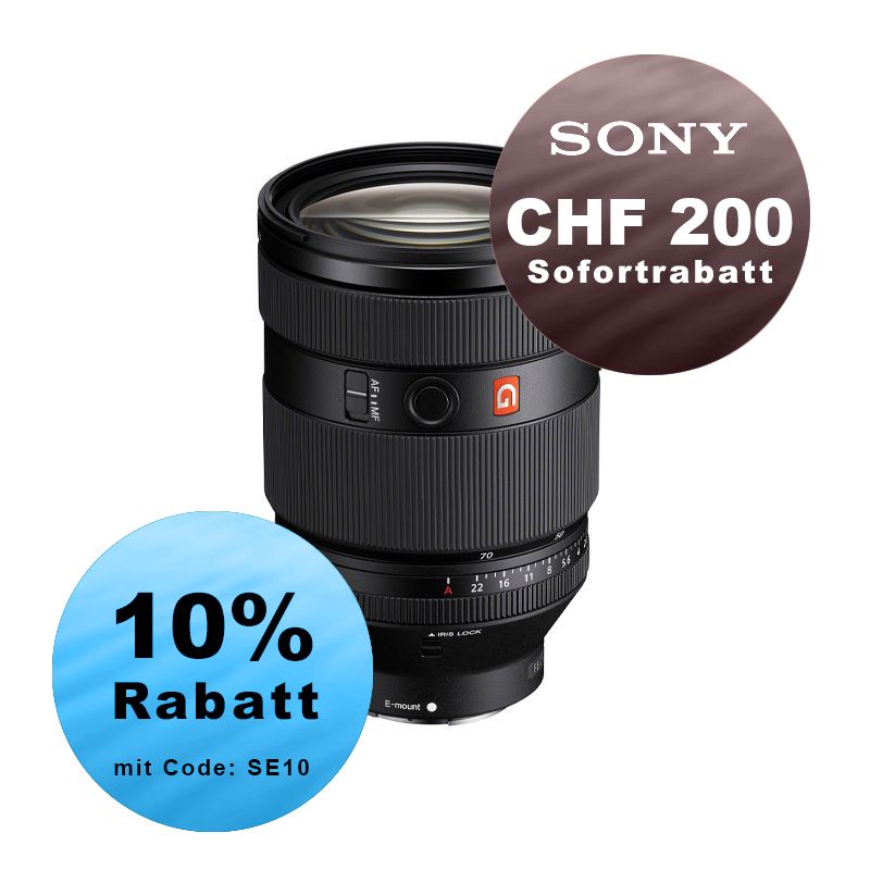 Sony FE 28-70mm 2.0 GM - ''4 Jahre Garantie'' -  inkl. CHF 200 Sofortrabatt