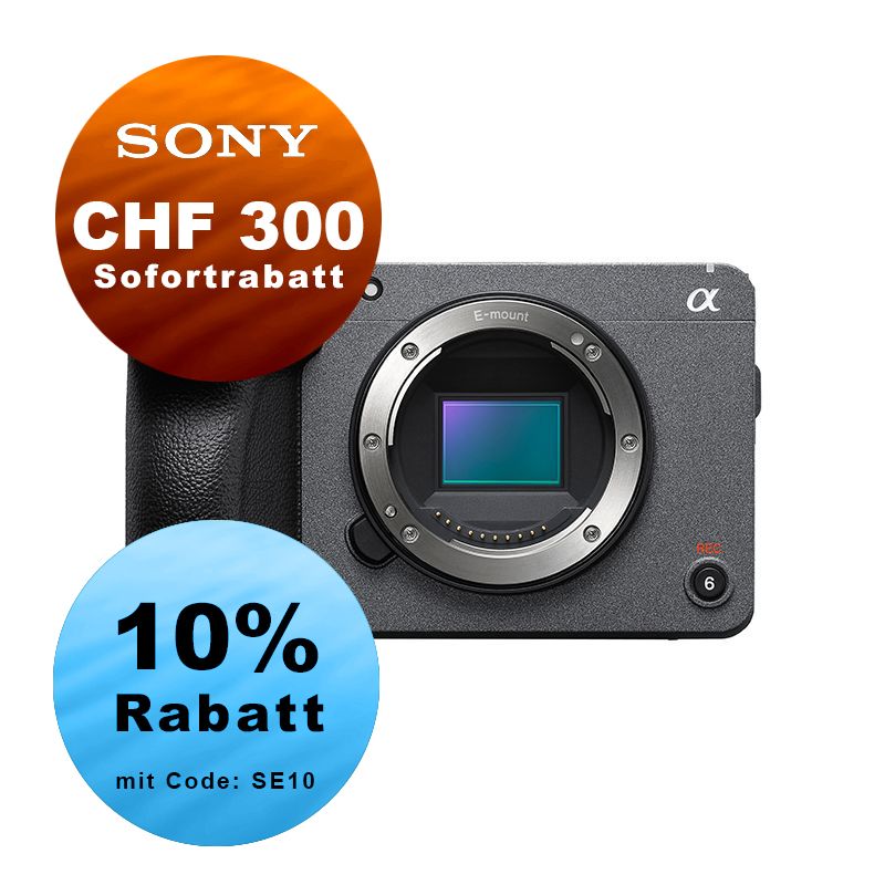 Sony FX30 Cinema Line - ''4 Jahre Garantie'' - inkl. CHF 300 Sofortrabatt