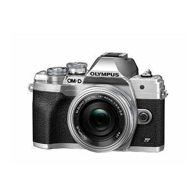 Olympus E-M10 IV Kit mit 14-42mm (silver)