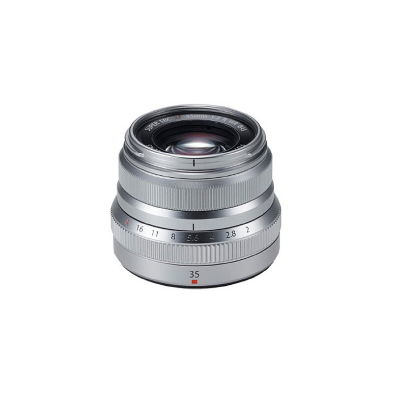 Fujinon XF 35mm 2.0 R WR (silver) - ''Swiss Garantie'' Fujinon XF 35mm 2.0 R WR (silver) - ''Swiss Garantie''