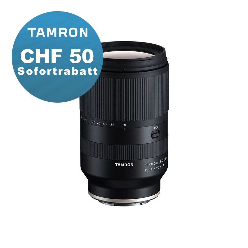 Tamron 18-300mm 3.5-6.3 Di III-A VC VXD (Fujifilm) - inkl. CHF 50 Sofortrabatt