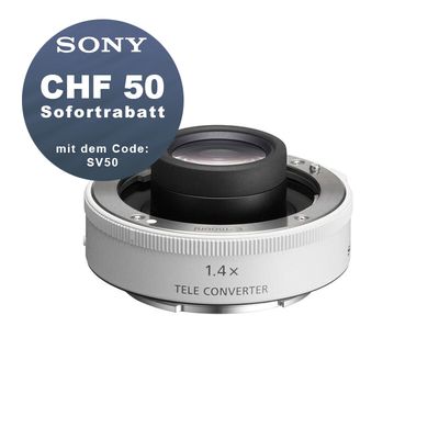 Sony SEL-14TC 1.4x Telekonverter - CHF 50 Rabatt mit Code SV50 Sony SEL-14TC 1.4x Telekonverter - CHF 50 Rabatt mit Code SV50
