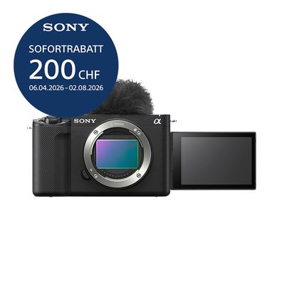 Sony ZV-E1 Gehäuse - ''4 Jahre Garantie'' - inkl. CHF 200 Sofortrabatt Sony ZV-E1 Gehäuse - ''4 Jahre Garantie'' - inkl. CHF 200 Sofortrabatt