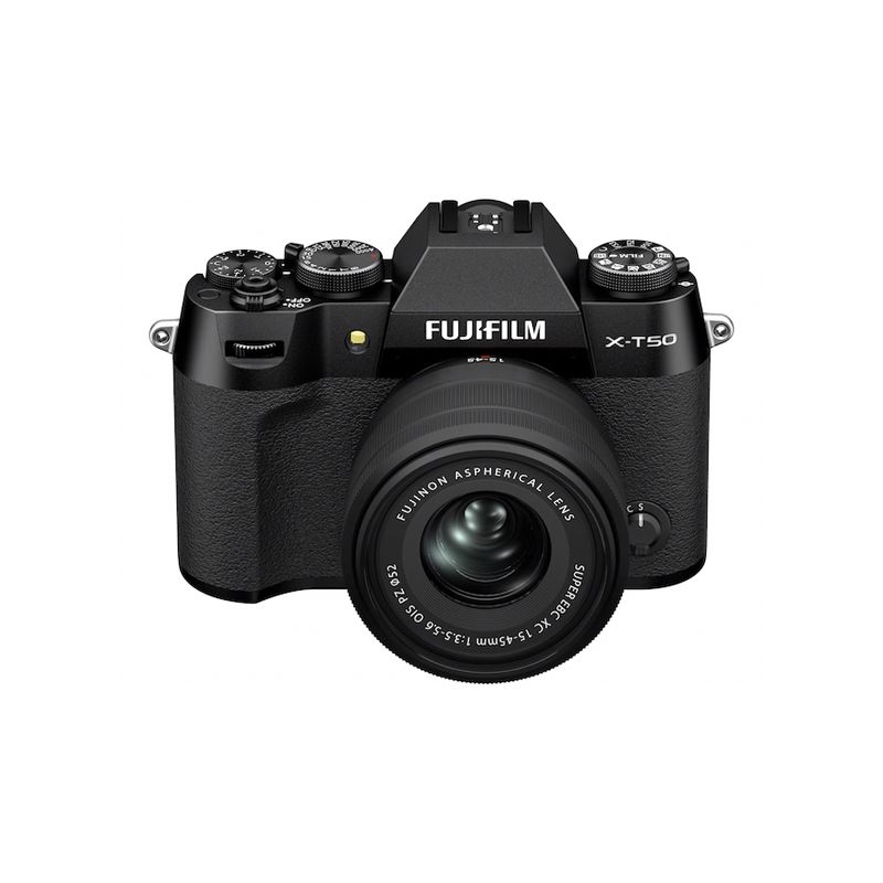 Fujifilm X-T50 Kit mit 15-45mm 3.5-5.6 (black) - ''Swiss Garantie''