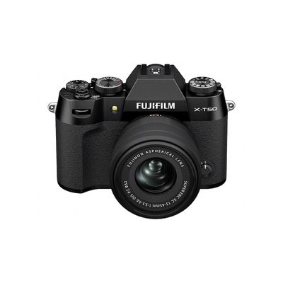 Fujifilm X-T50 Kit mit 15-45mm 3.5-5.6 (black) - ''Swiss Garantie''