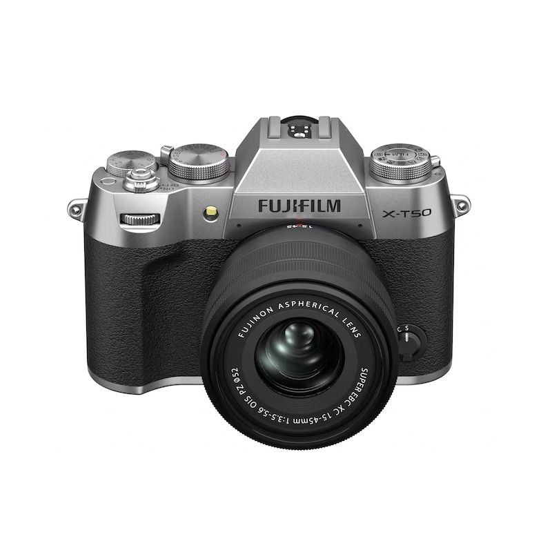 Fujifilm X-T50 Kit mit 15-45mm 3.5-5.6 (silver) - ''Swiss Garantie''