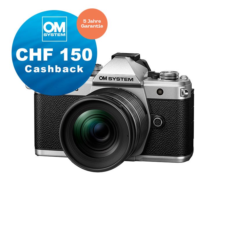 OM System OM-3 (silver) Kit mit ED 12-45mm - CHF 150 Cashback + 5 Jahre Garantie