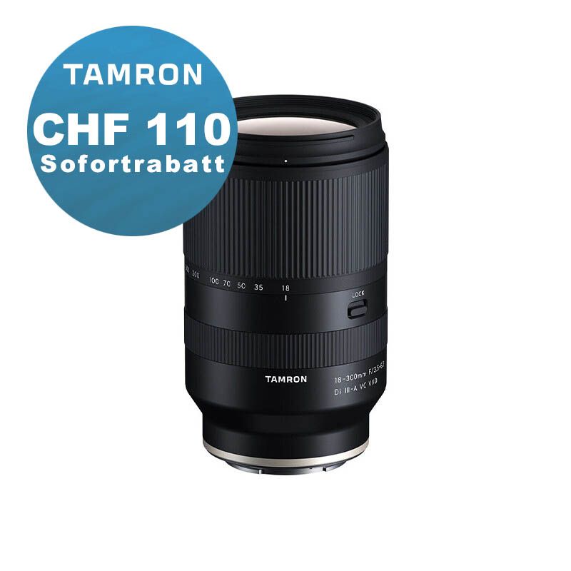 Tamron 18-300mm 3.5-6.3 Di III-A VC VXD (Canon RF) - inkl. CHF 110 Sofortrabatt