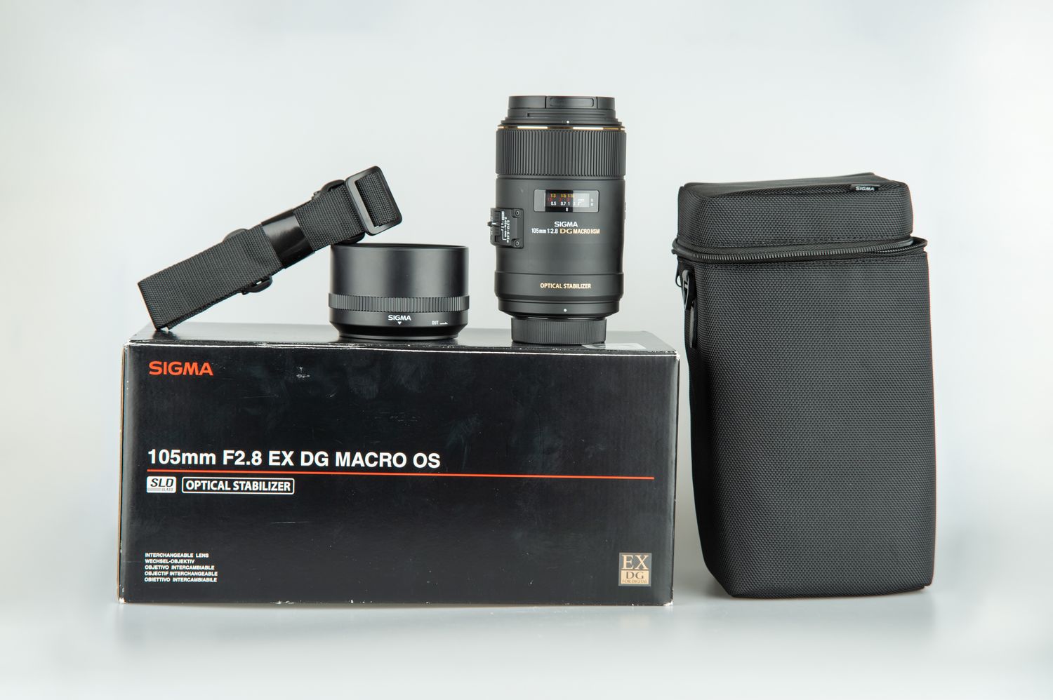 Occ. Sigma DG 105mm 2.8 Macro EX OS HSM zu Nikon F