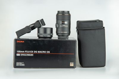 Occ. Sigma DG 105mm 2.8 Macro EX OS HSM zu Nikon F
