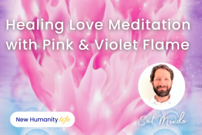 Healing Relaxing Love Guided Meditation with Pink & Violet Flame