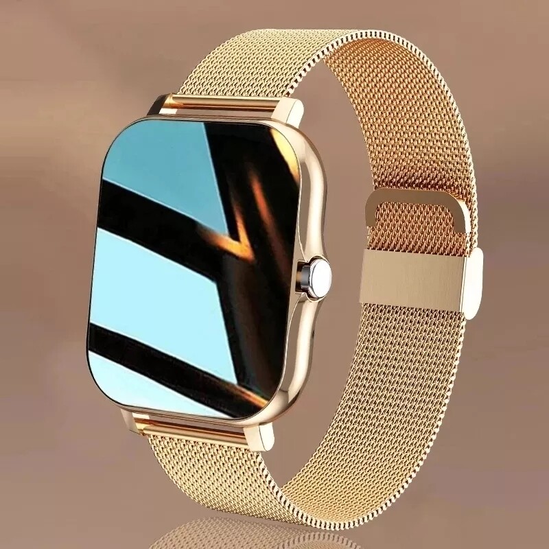 Gold smart watch