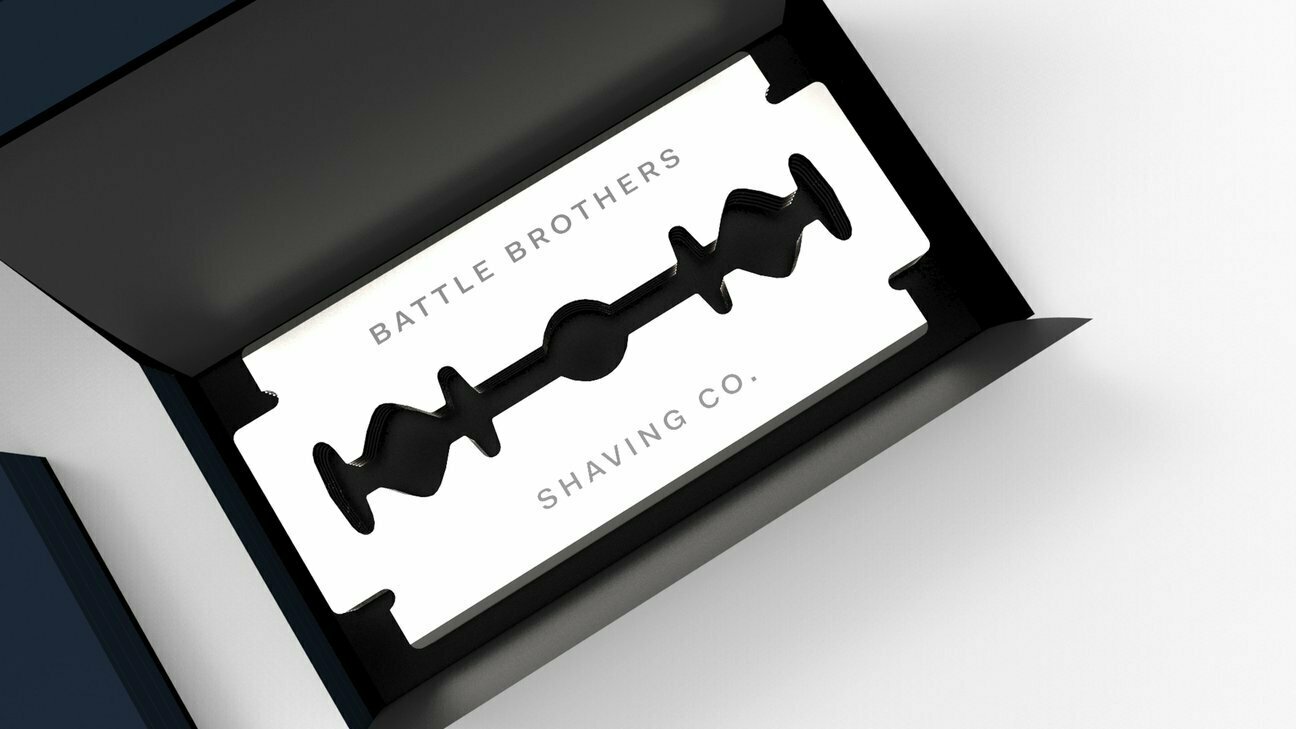 Battle Brothers Shaving Razor Blades 100PK