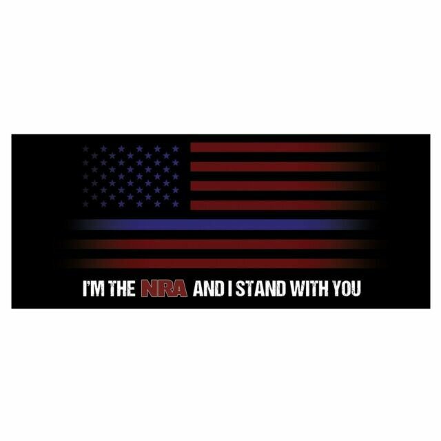 NRA Decals Blue Line