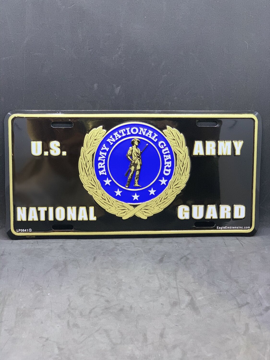 U.S. Army Nat.Guard License Plate