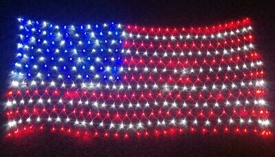 LED USA Flag