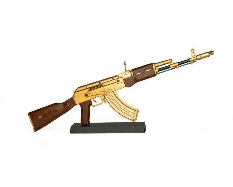 AK-47 "Goldilocked" (Gold) Goat Gun