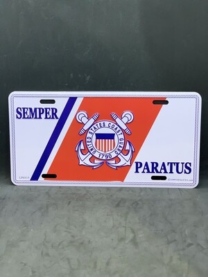 License Plate Semper Paratus License Plate