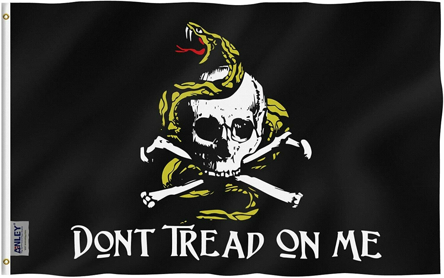 Flags 3X5 Gadsden Pirate