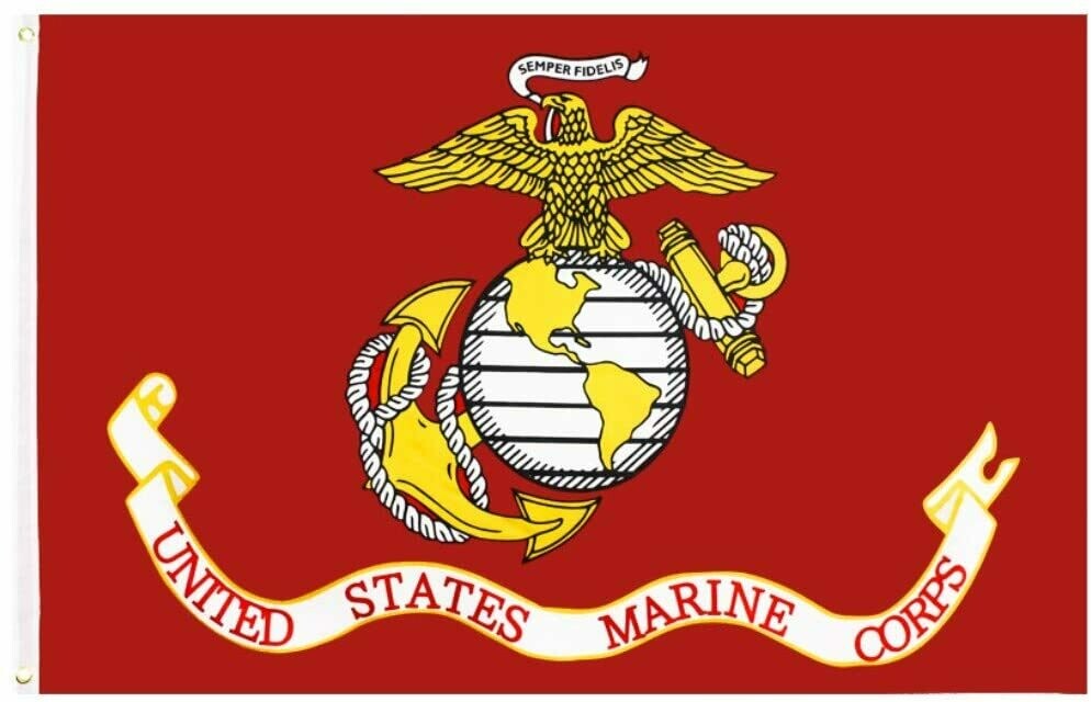 Flags 3X5 Marine Corps USMC