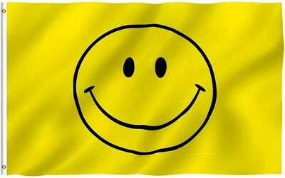 Flags 3x5 Smiley Face Flags 3x5 Smiley Face
