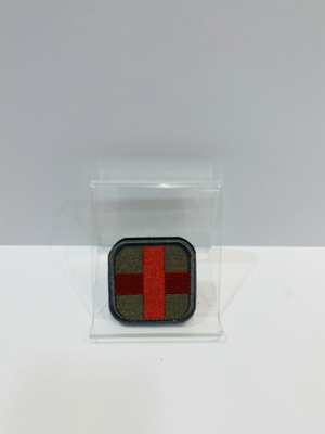 Medic Patches Gold/Red Cross