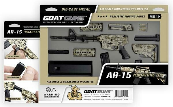 AR-15 "Desert Storm" (Camo) Goat Gun