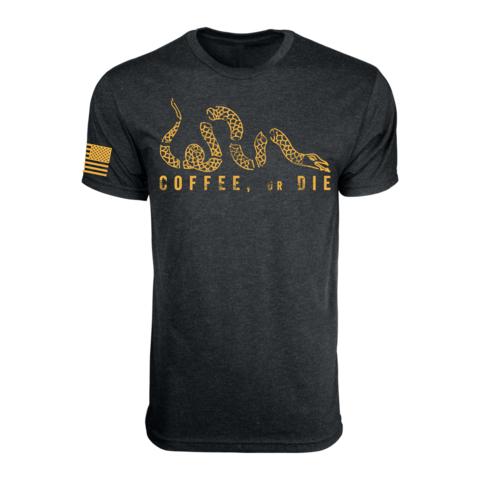 Coffee or Die T-Shirt Black