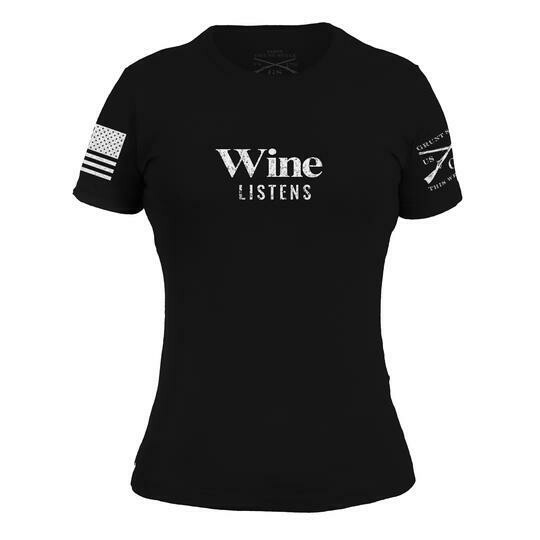 Wine Listens S/S Black