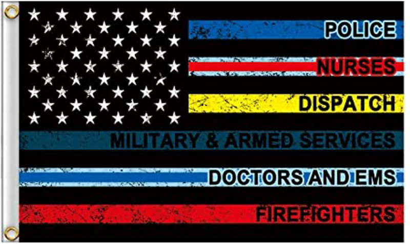 Flags 3X5 Support Branches