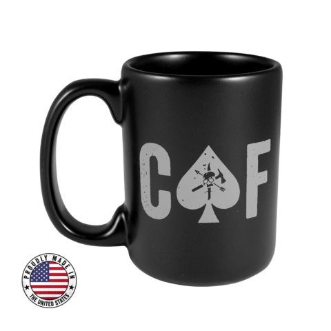 BRCC CAF Black Mug