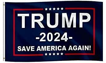 Flags 3X5 Trump 2024 Save America Again