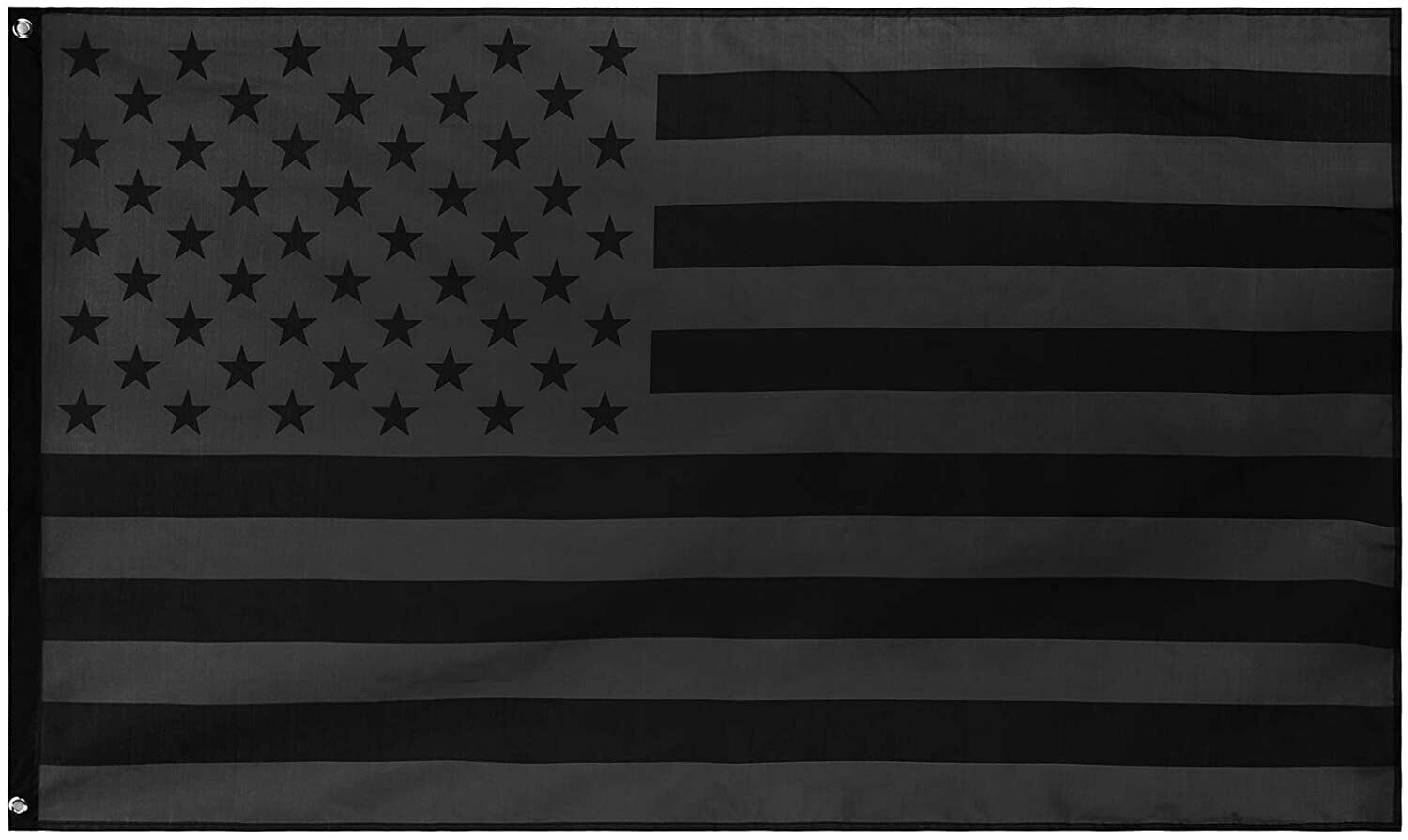Flags 3x5 Black Out  American
