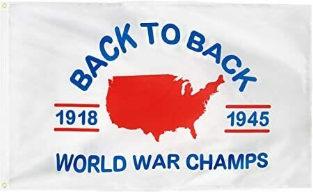 Flags 3x5 World War Champs