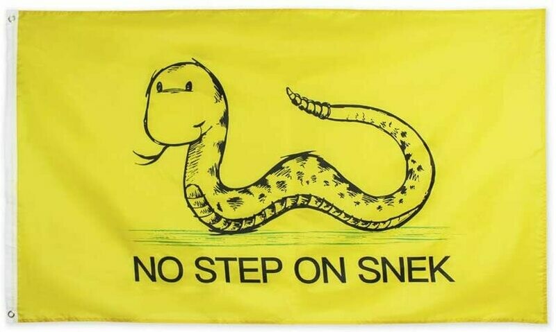 Flags 3x5 No Step On Snek Baby